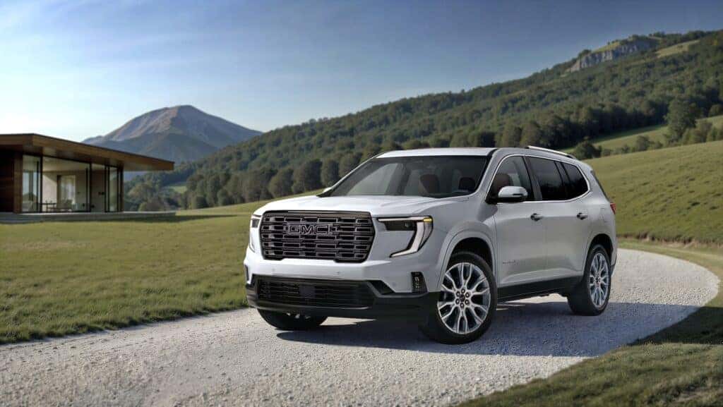 2026 GMC Acadia Denali Ultimate Captions