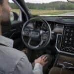2026 GMC Acadia Denali Ultimate Captions Steering Wheel