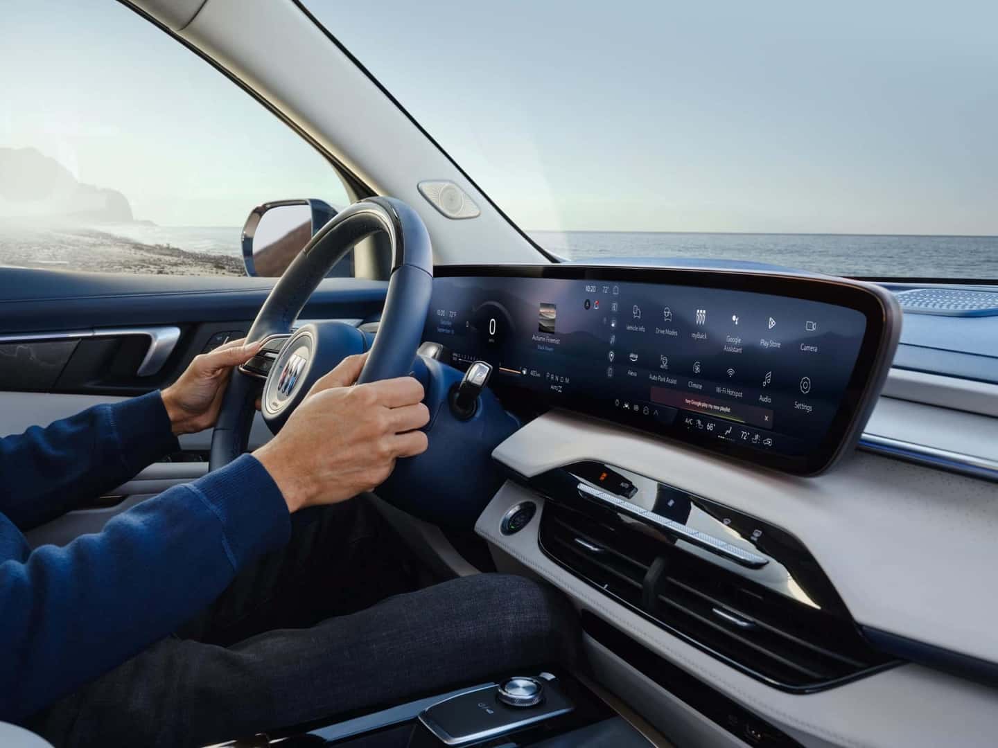The Impressive And Sleek Front Interior Of The Budget-Friendly Buick Envista