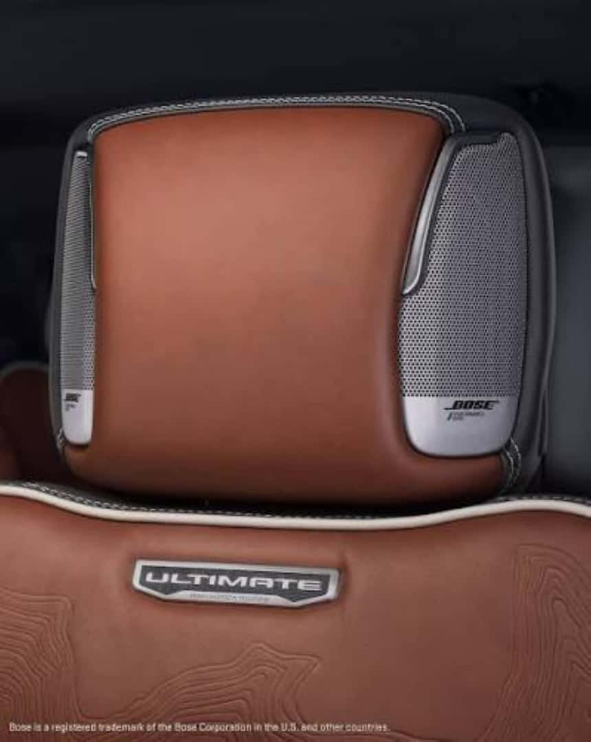 The Spectacular Bose Headrest Speakers Built Into The Seats Of The Technologically Advanced And Fun GMC Yukon Denali