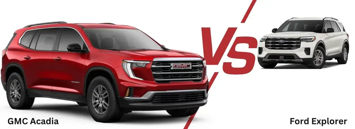 2026 GMC Acadia vs Ford Explorer