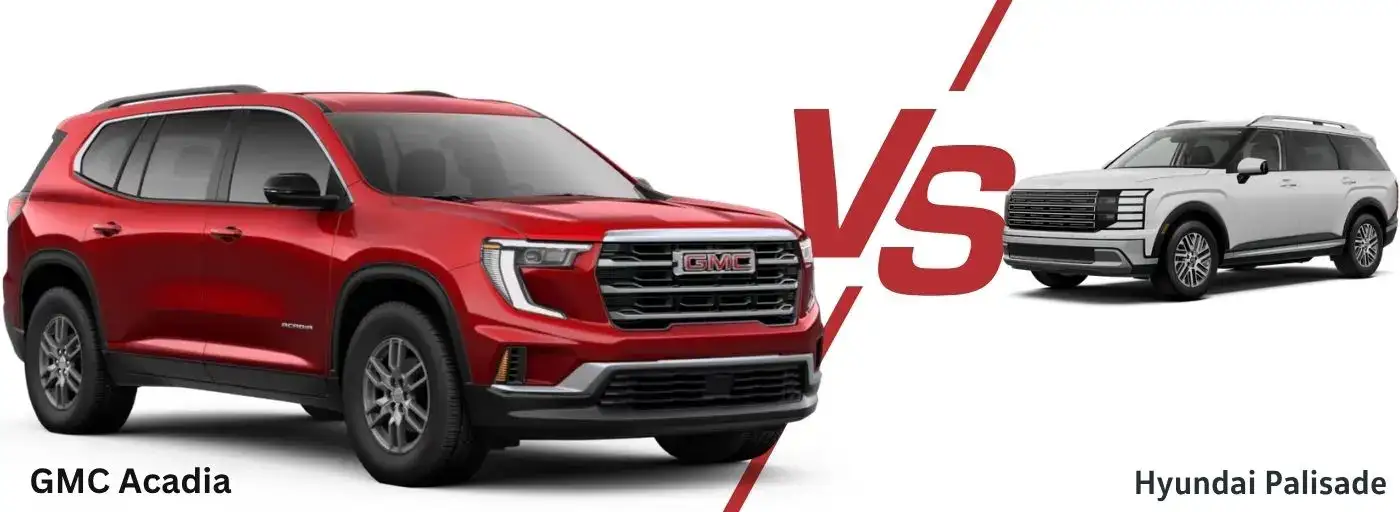 2026 GMC Acadia vs Hyundai Palisade