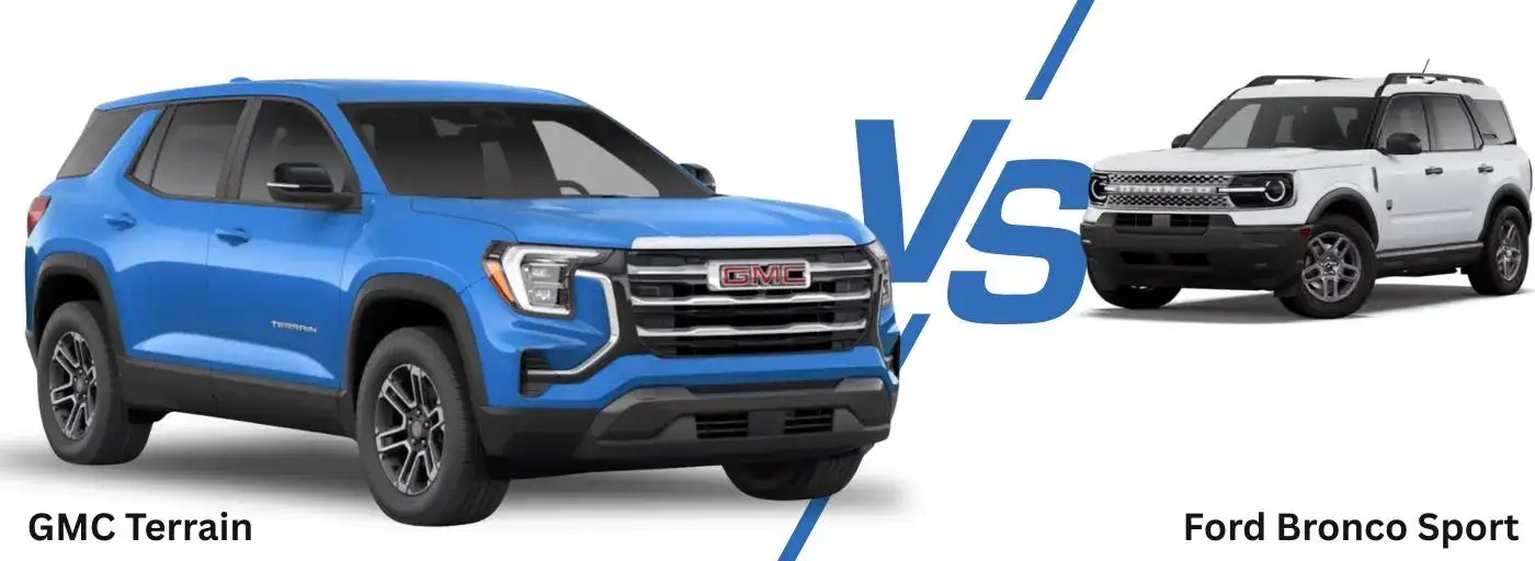 2026 GMC Terrain vs Ford Bronco Sport