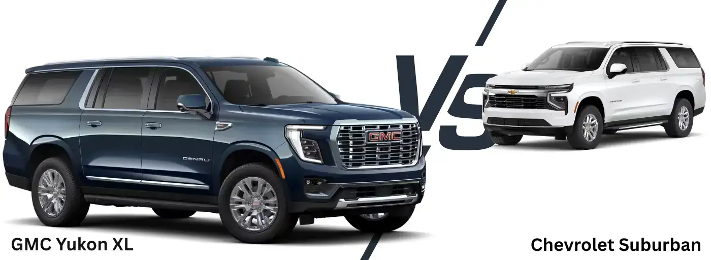 2026 GMC Yukon XL vs Chevrolet Suburban