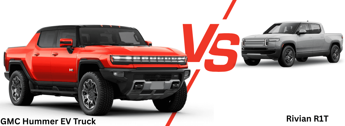 2026 GMC Hummer EV Truck vs Rivian R1T