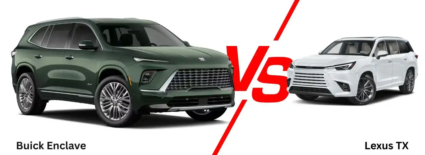 2026 Buick Enclave vs Lexus TX