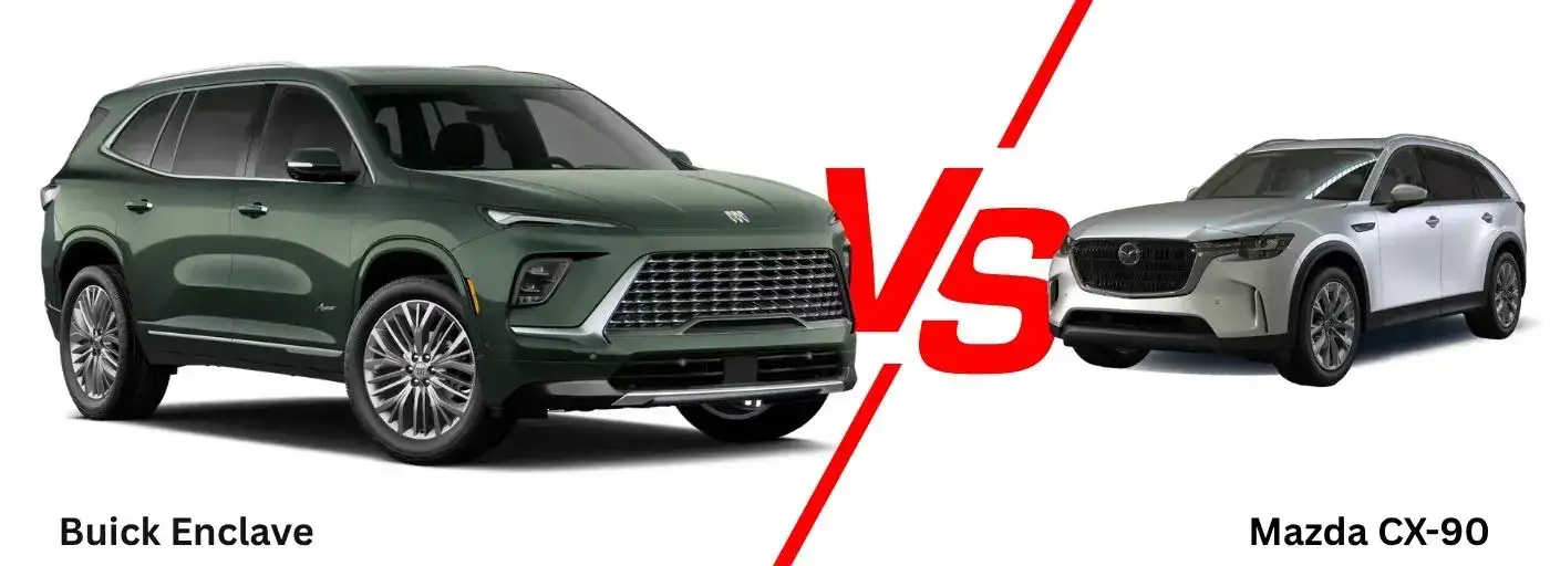2026 Buick Enclave vs Mazda CX-90