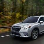 2023 Subaru Forester Driving on Road
