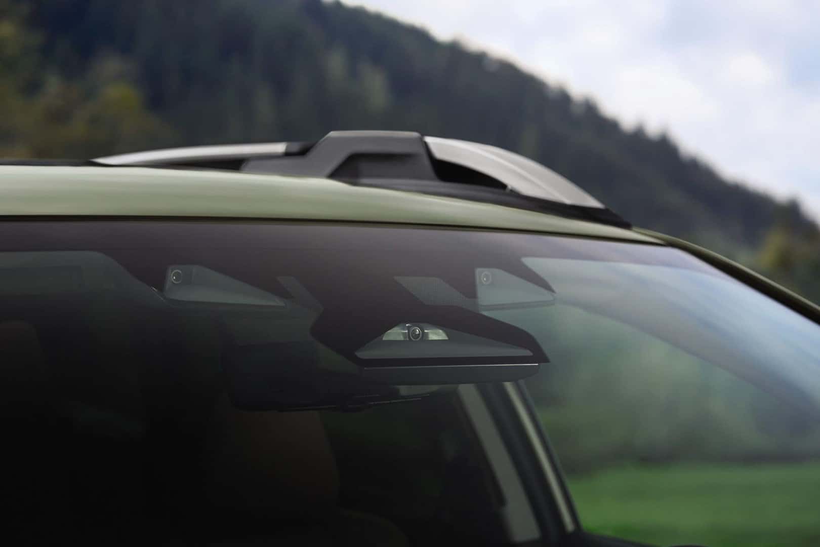 The Fancy Windshield Of The Subaru Outback