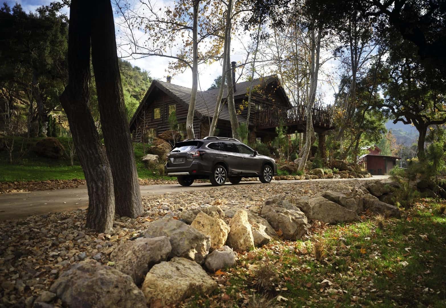 The Family Friendly 2023 Subaru Outback, Rolling Into Its Home's Driveway