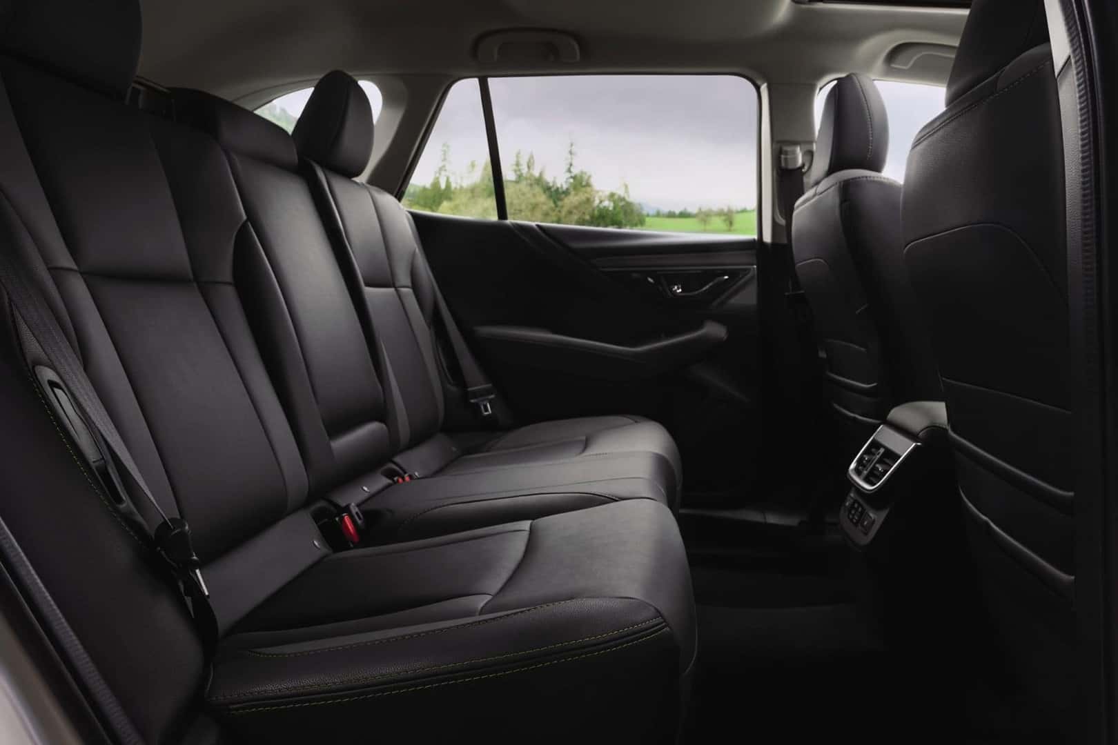 The Back Passenger Seats Of The Strong And Persevering 2023 Subaru Outback