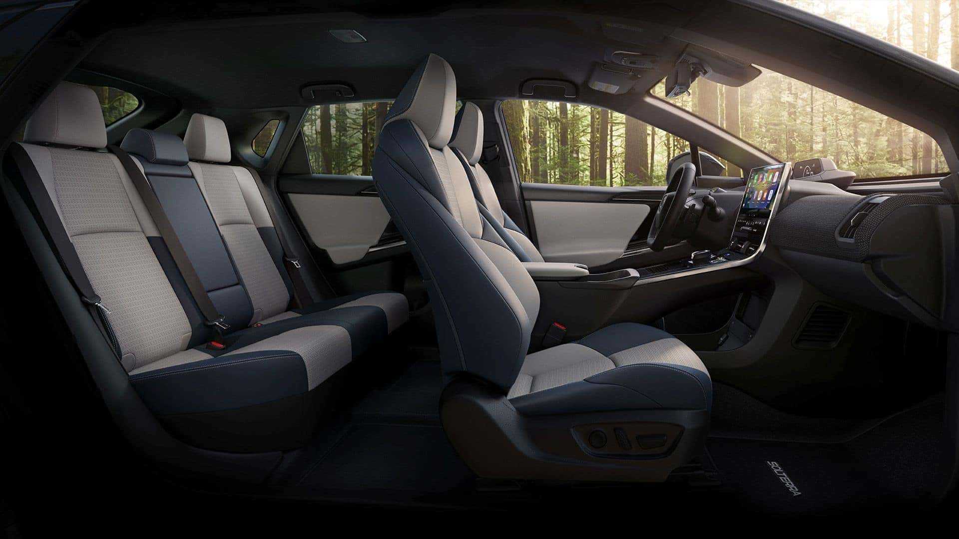 The Magnificent Passenger Seats Of The Subaru Solterra EV