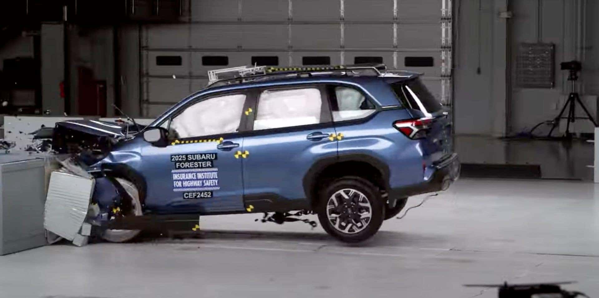 Receiving A Good Score For The IIHS Test, The Safest SUV, The Subaru Forester