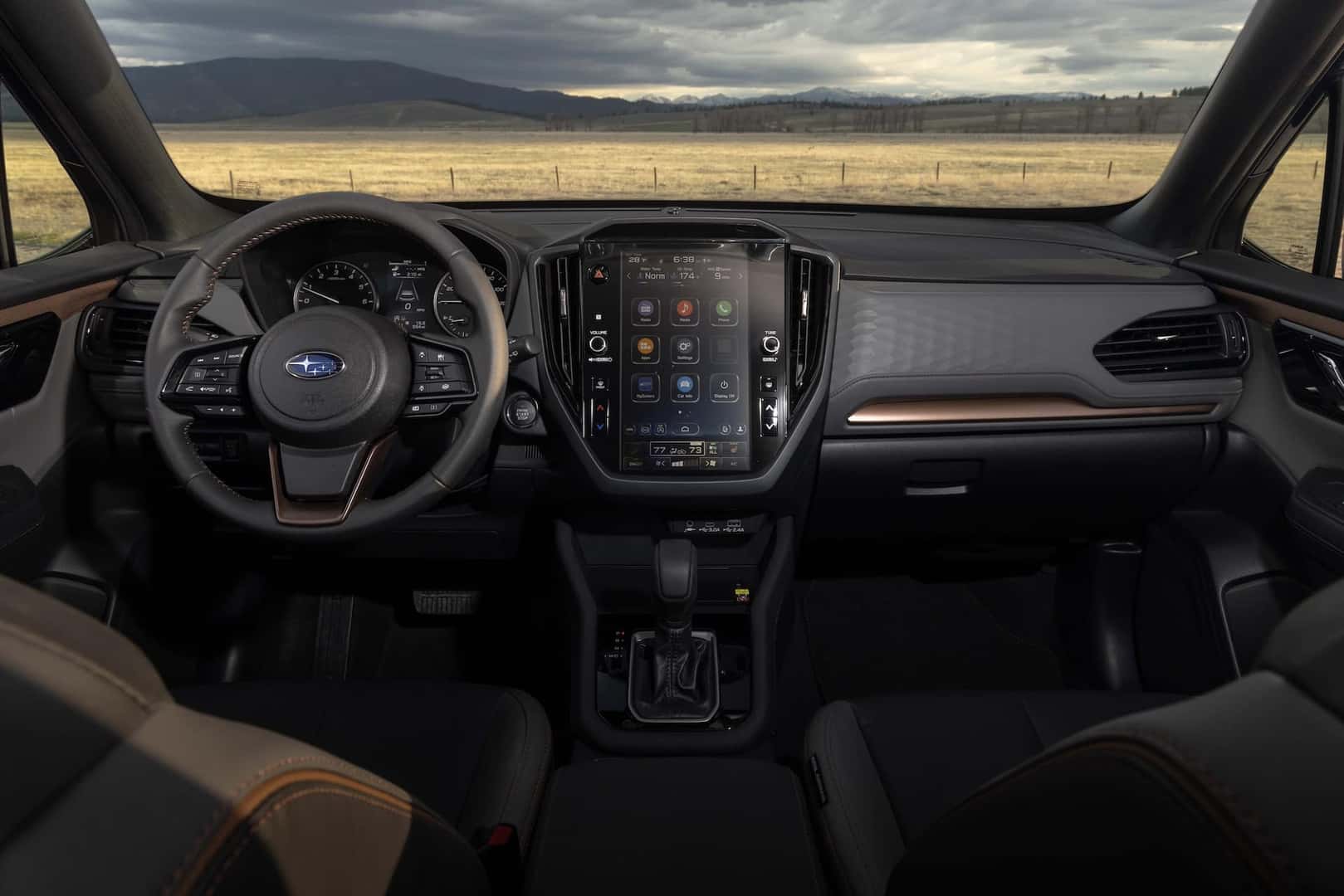 2025 Subaru Forester dashboard