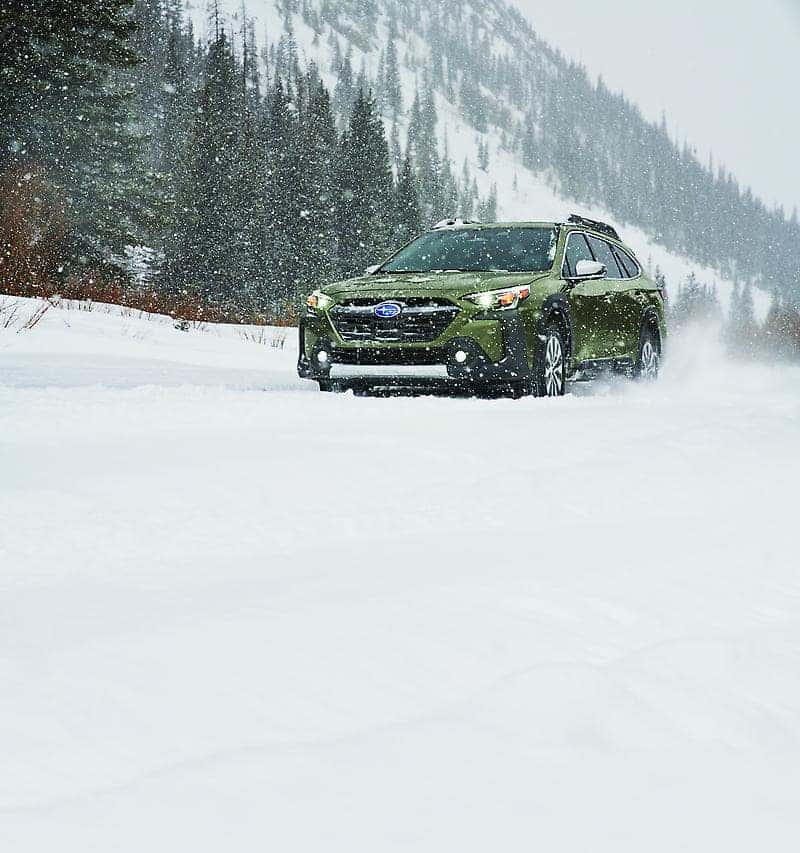 2024 Subaru Outback Driving in the Snow