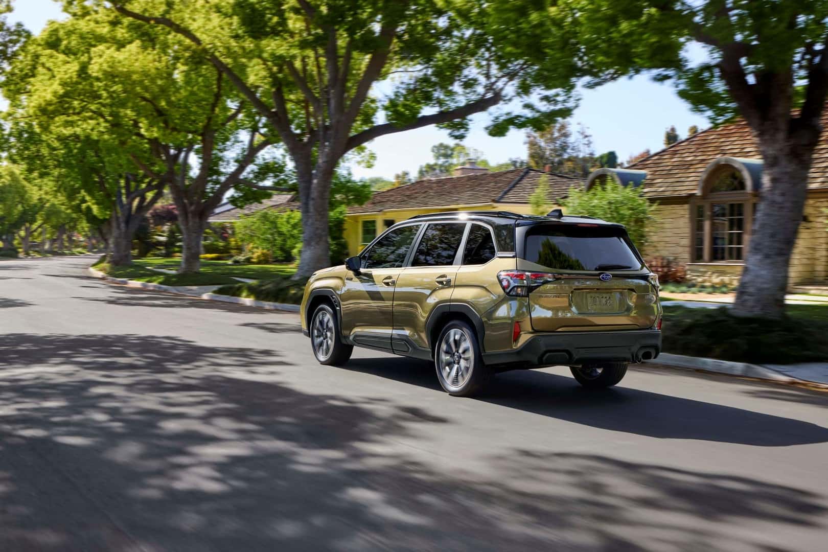 2025 Subaru Forest Hybrid Drivers Side and Rear View
