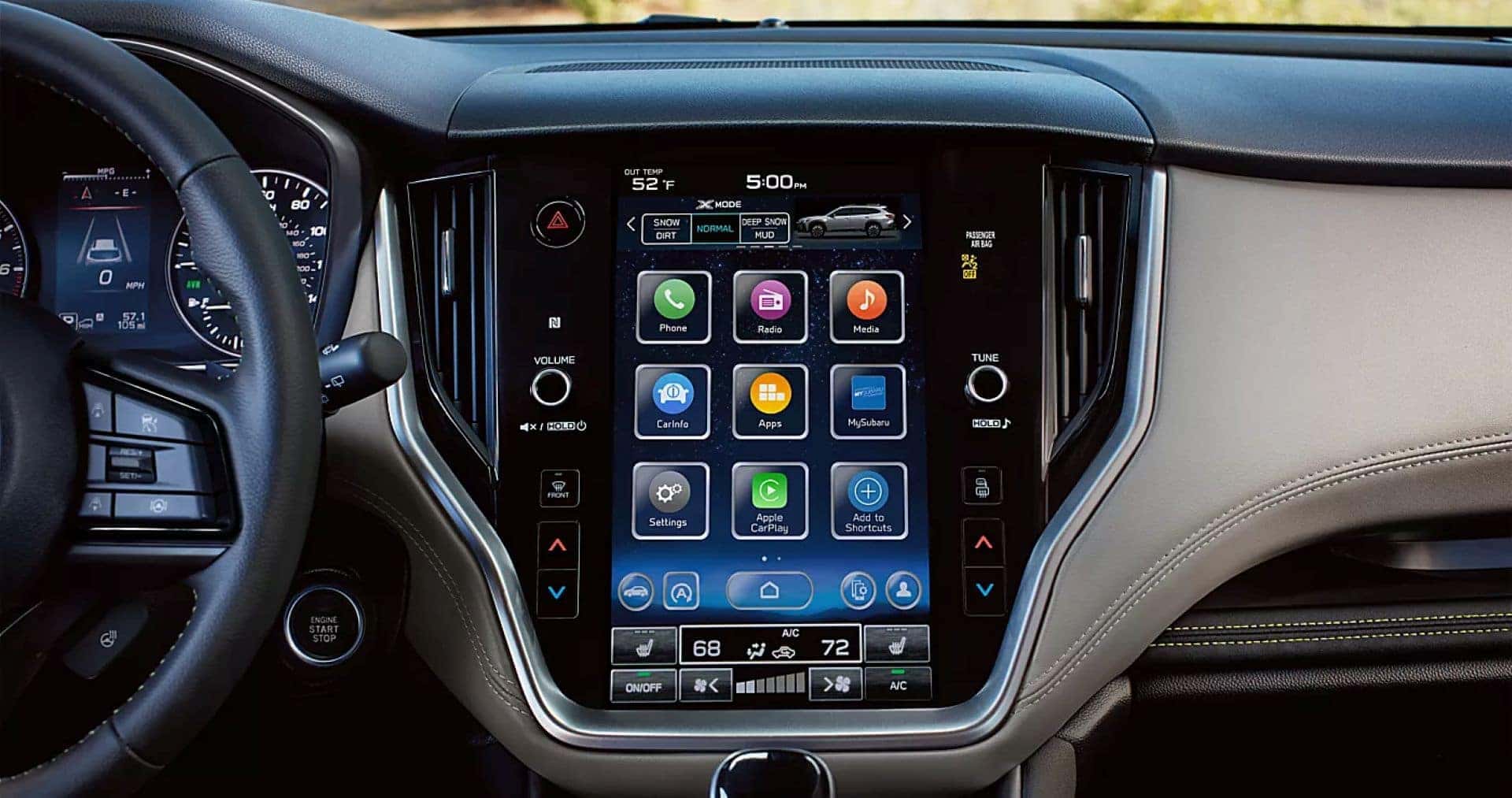 2025 Subaru Outback Infotainment System Display