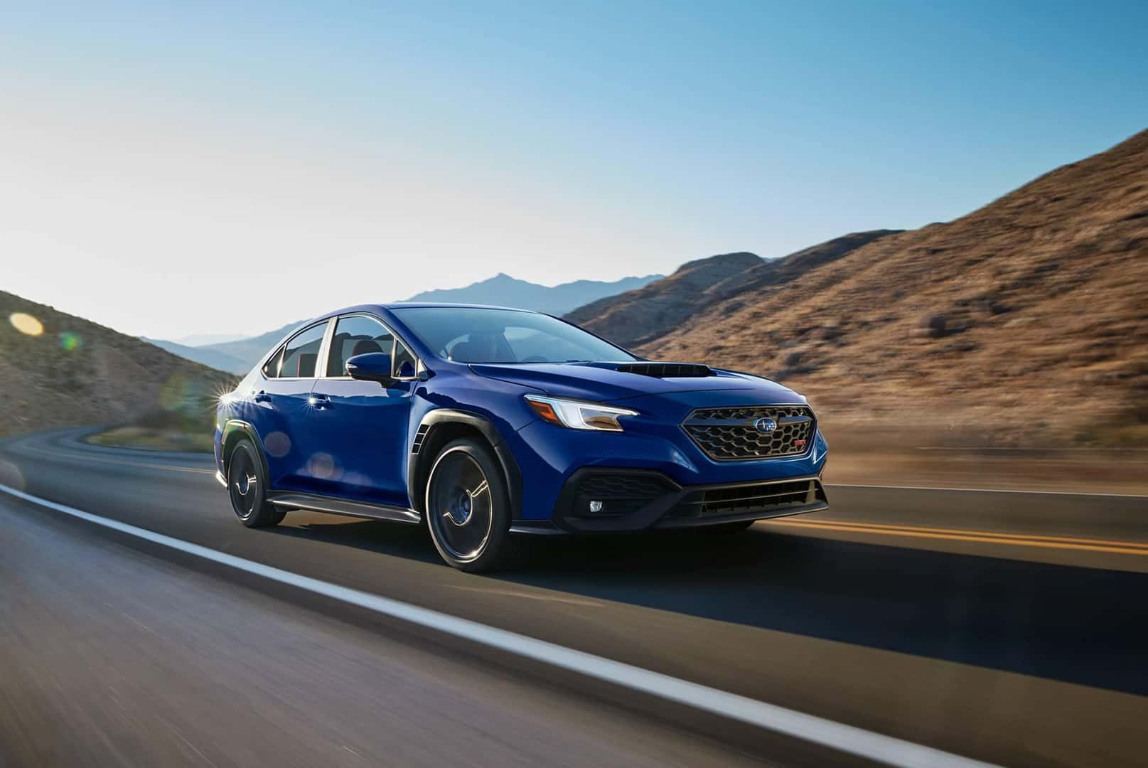 action shot 2025 Subaru WRX