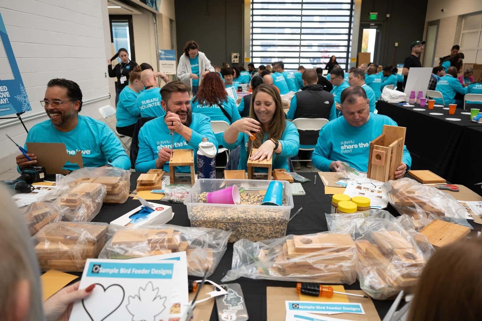 2024 Subaru Love Promise Group at Work