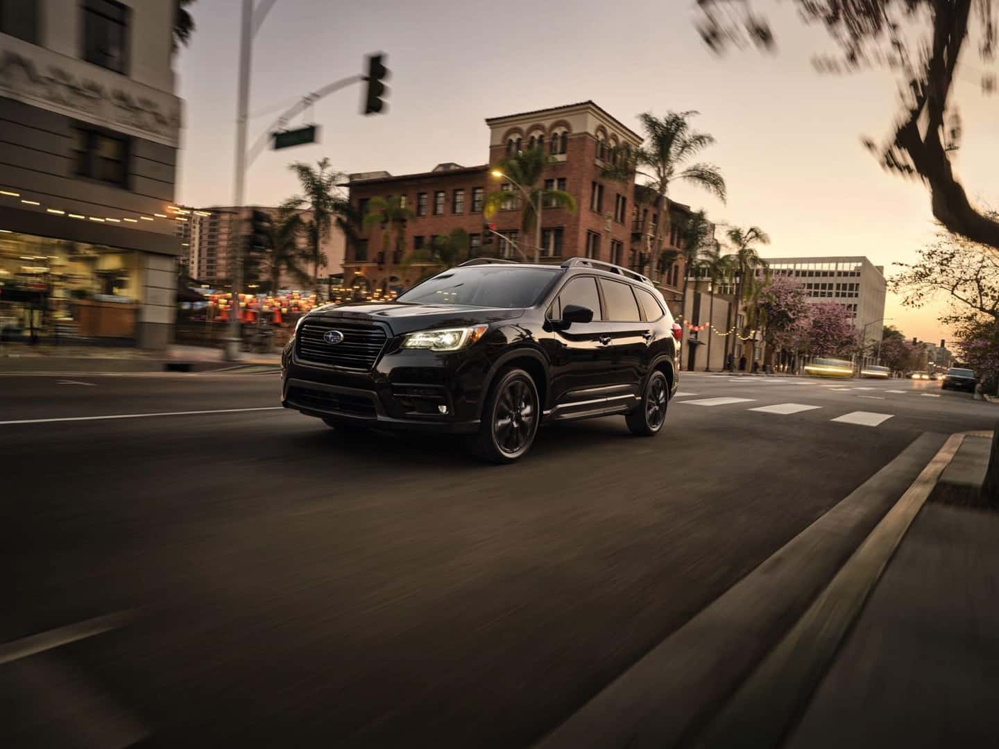 2022 Subaru Ascent Front and Driver's Side Angle