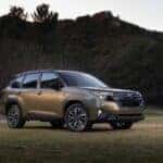2025 Subaru Forester Hybrid Front and Passenger Side Profile