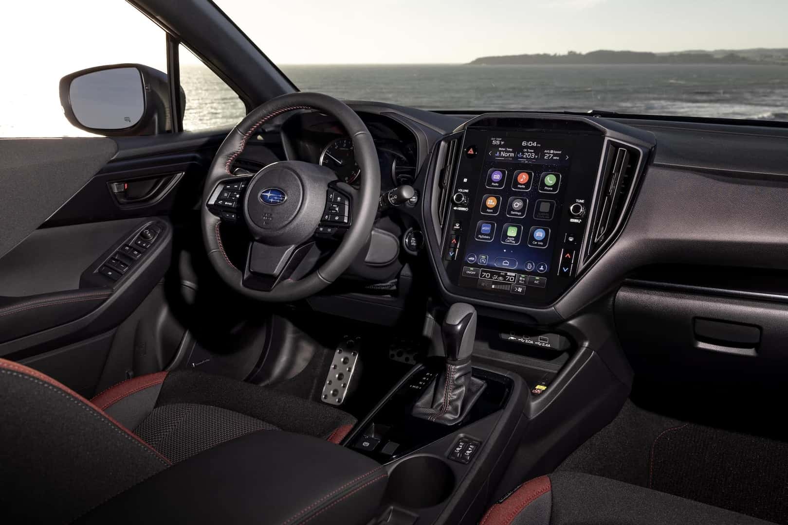 2026 Subaru Impreza front row interior