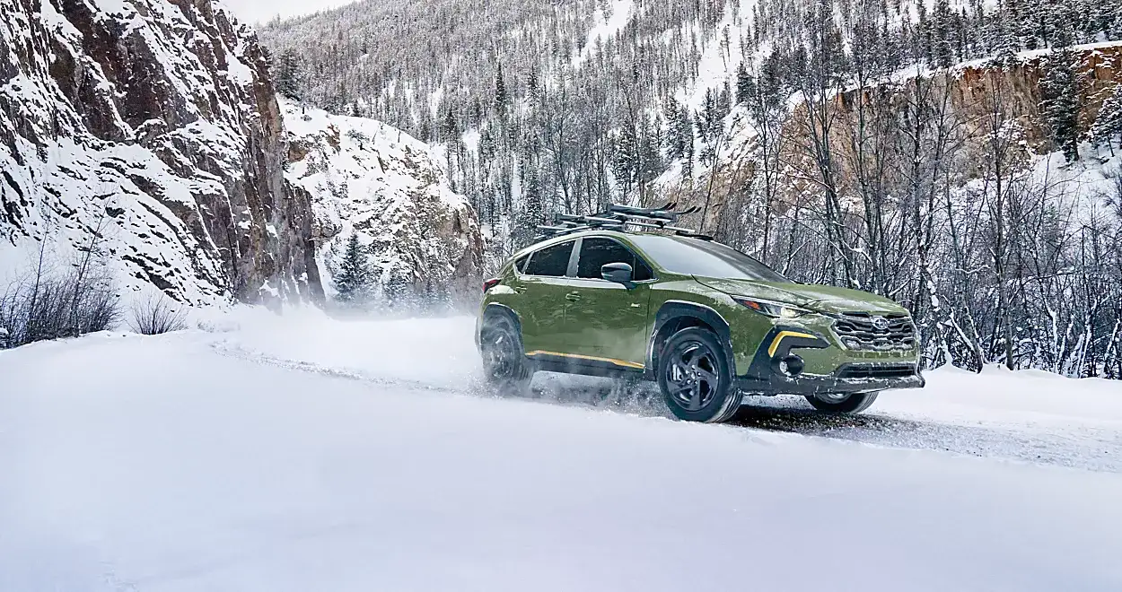 2026 Subaru Crosstrek Driving through Snow