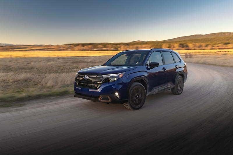 2026 Subaru Forester road action picture