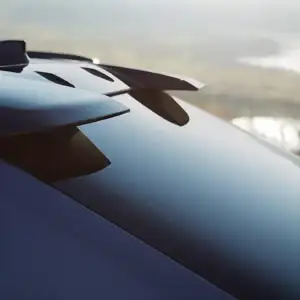 2026 Subaru Solterra Aerodynamic split-design roof spoiler