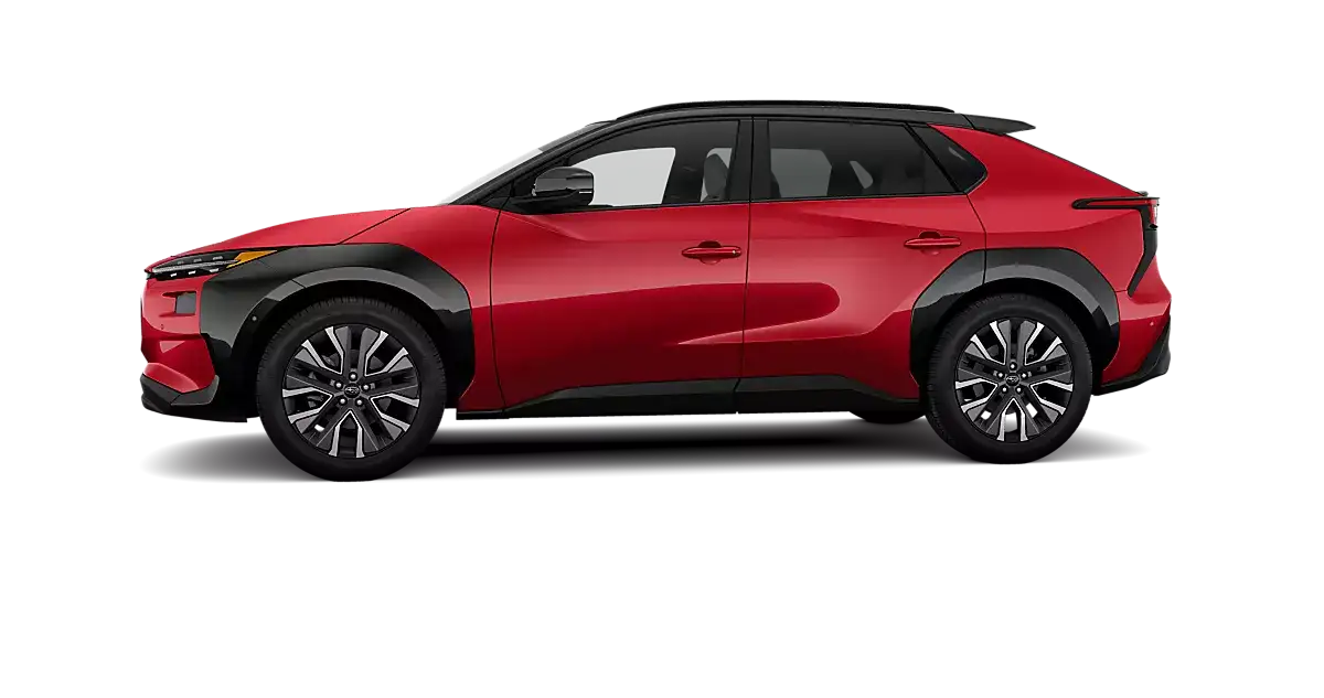 2026 Subaru Solterra Elemental Red Pearl Two Tone