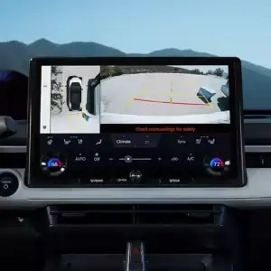 2026 Subaru Solterra panoramic view montior