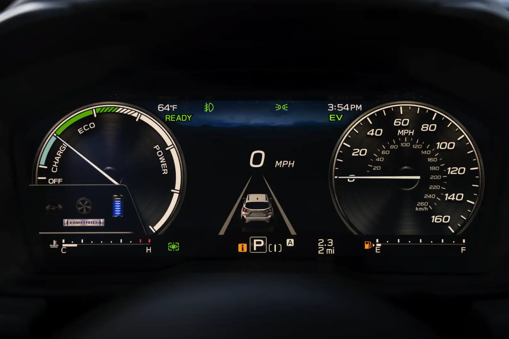2026 Subaru Crosstrek driver display