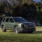 2026 Subaru Outback Front and Passenger 3/4 profile view