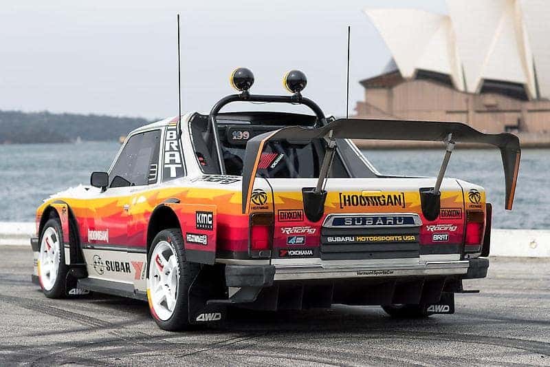 Subaru BRAT Vehicle Rear