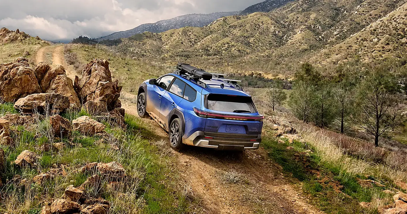 2026-Subaru Trailseeker Driver's Rear Profile
