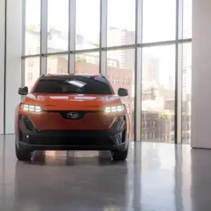 2026 Subaru Uncharted Habanero Orange Metallic front view