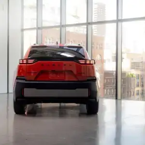 2026 Subaru Uncharted Habanero Orange Metallic rear view