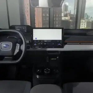 2026 Subaru Uncharted dashboard