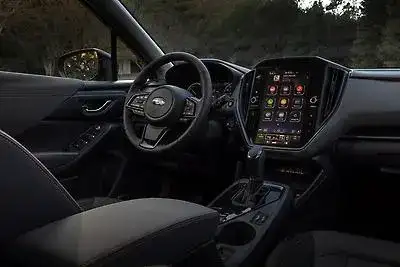 Interior view of the 2026 Subaru Crosstrek Hybrid