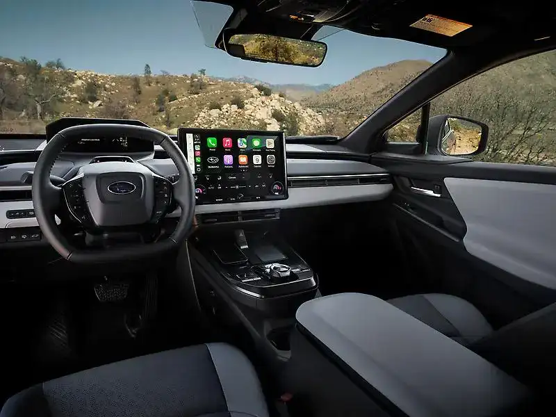 Interior view of the 2026 Subaru Trailseeker