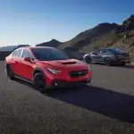 2026 Subaru WRX side by side