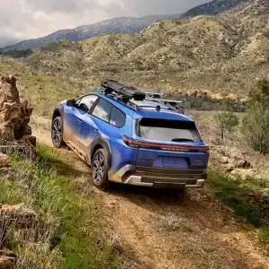 2026 Subaru Trailseeker Driver's Side and Rear 3/4 Profile