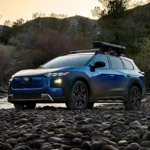 2026 Subaru Trailseeker Parked Off-road by a Stream