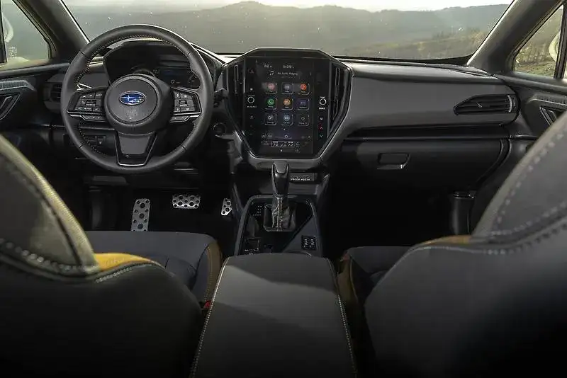 2026 Subaru Crosstrek Hybrid front row interior