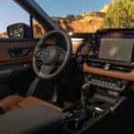 2026 Subaru Outback Mid Interior View of Dash and Steering Wheel
