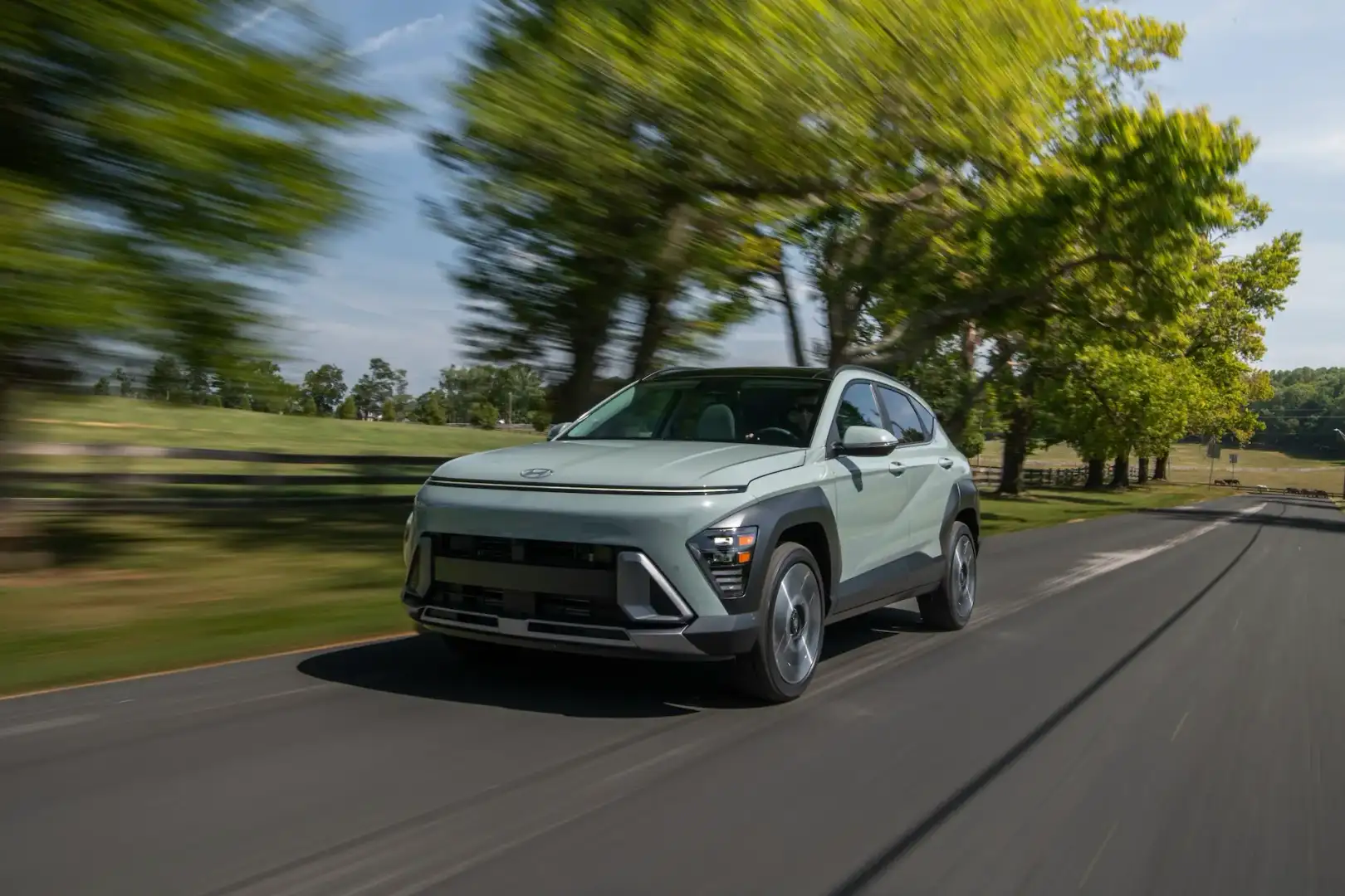 2026 Hyundai Kona in motion