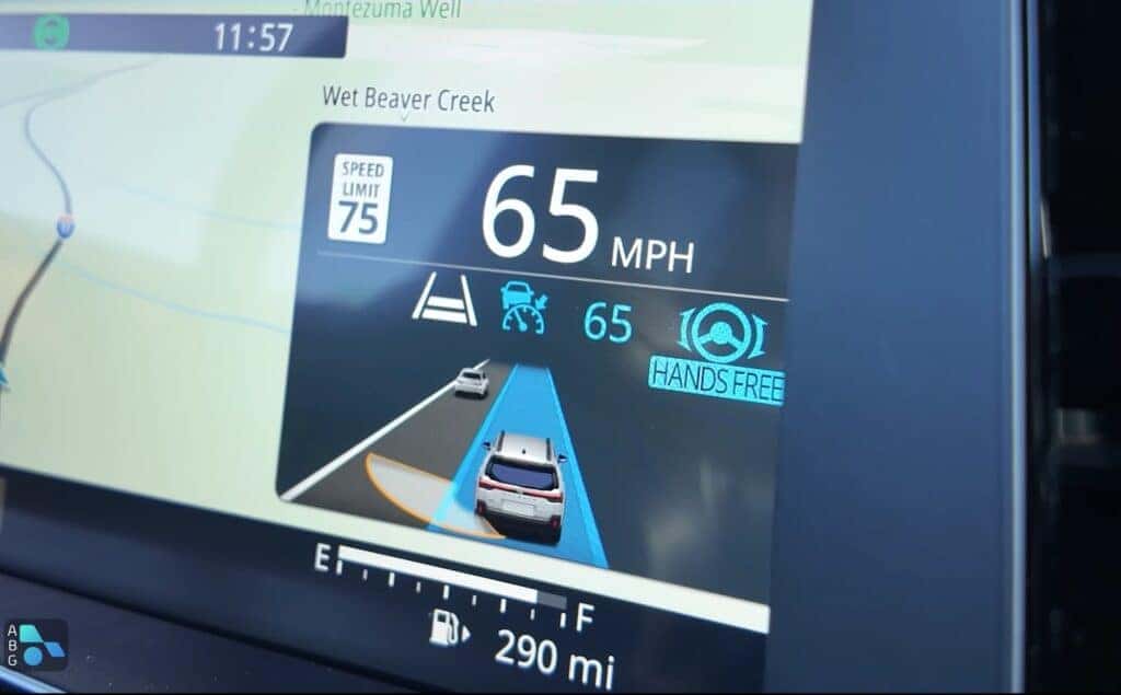 Outback Hands Free Indicator