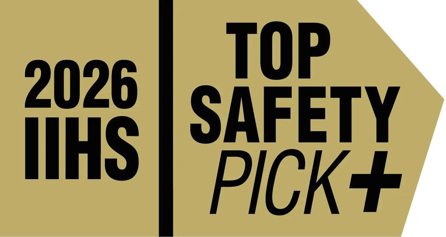 2026 Top Safety Pick Plus Logo