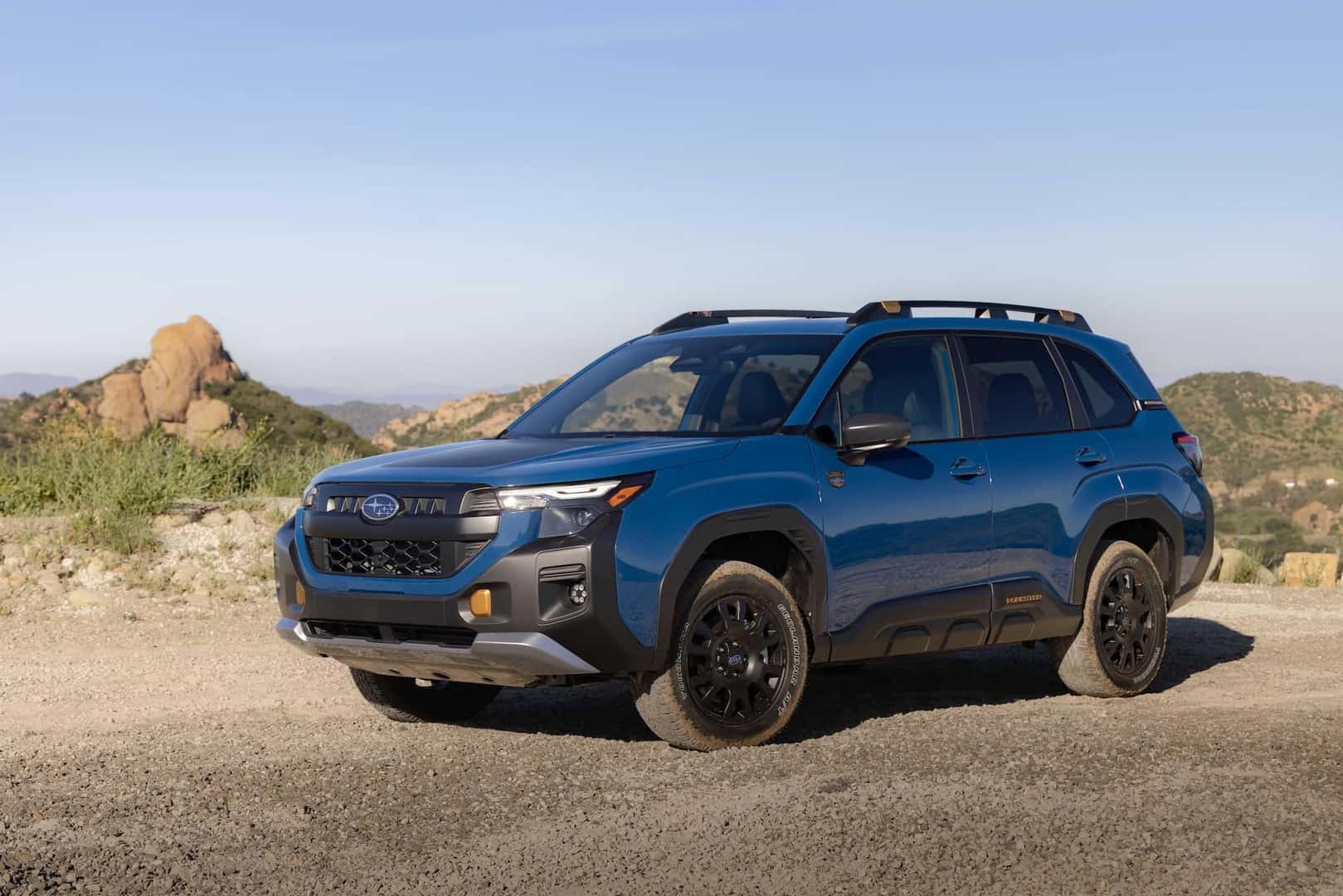 2027 Subaru Forester Wilderness Hybrid Driver Profile View