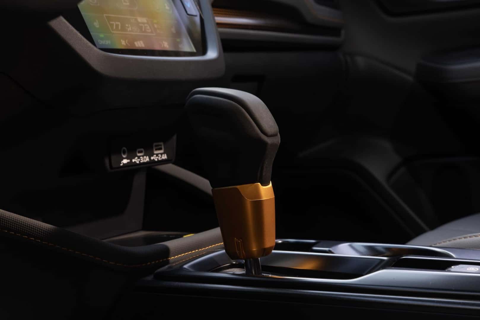 2027 Subaru Forester Wilderness Hybrid Shifter